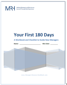New Manager Checklist