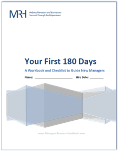 New Manager Checklist